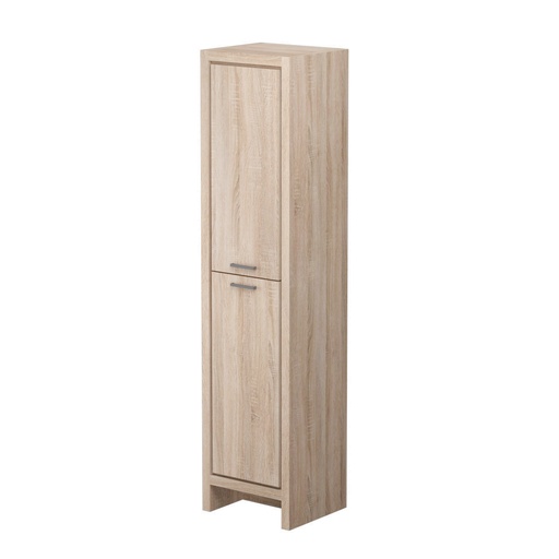 [LPD161667M04L0LI] Armoire sur Pieds à Pentures Droites Lima 16" Chêne Blanc