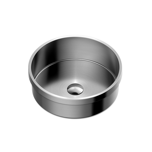 [OD-5015-BR] Lavabo Semi-encastré 15'' - Brossé