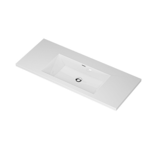 [DC4820B01PS] Plata Slim 48 - Dessus de Lavabo Simple en Polymarbre