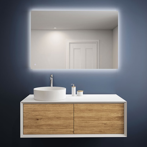 MIRO MIROIR LED 1200X800mm RETRO-ECL.